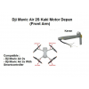 Dji Mavic Air 2S Kaki Depan - Dji Mavic Air 2S Front Arm Motor - Kanan